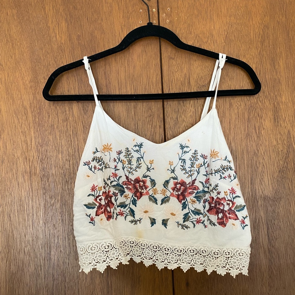 Size Large crop top